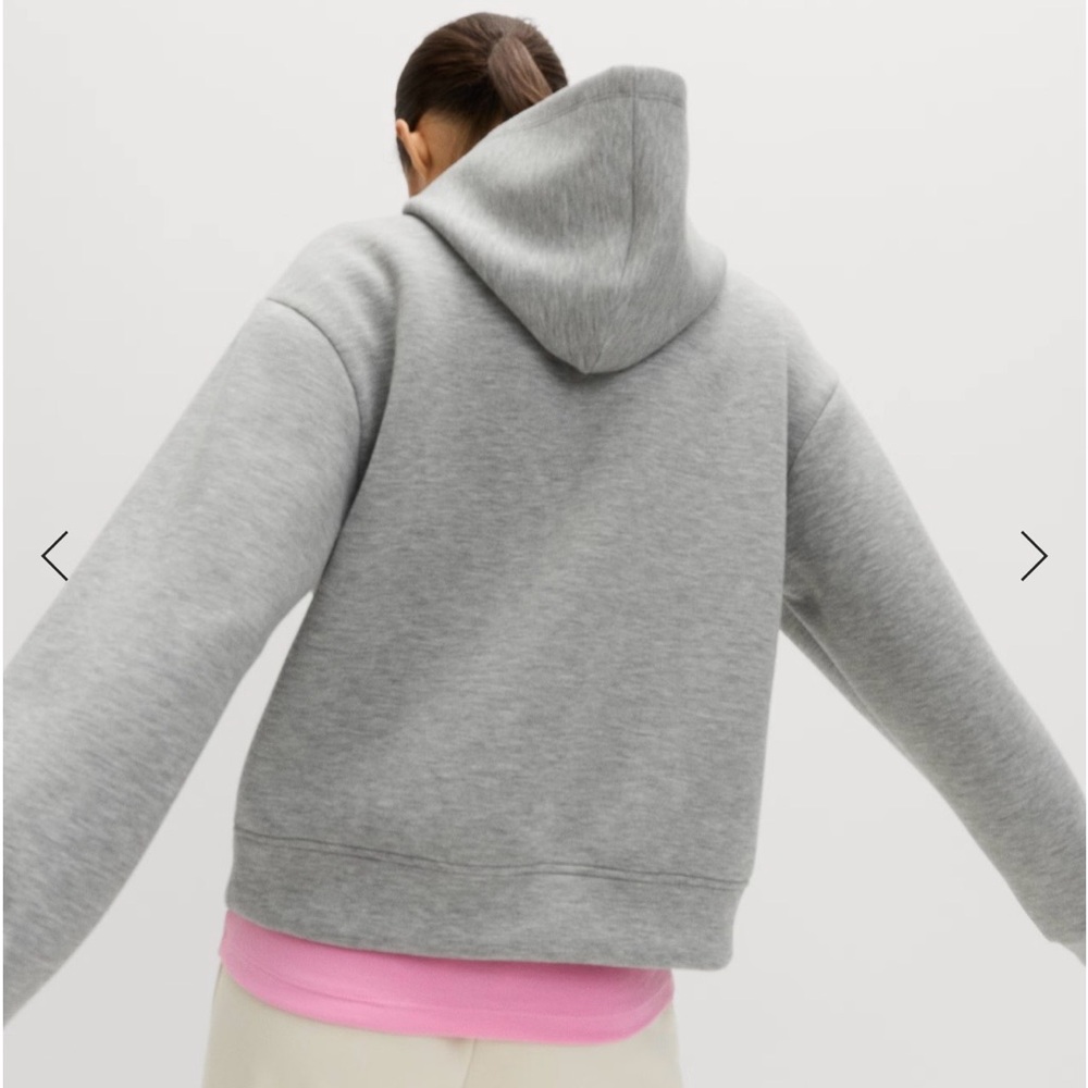 New Marks & Spencer Gray Scuba Hoodie size Small/Med